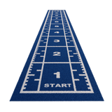 Sprung Premium Sprint Track with Full Markings (1.33m Wide) sprint track GymFloors 10.4 Blue 