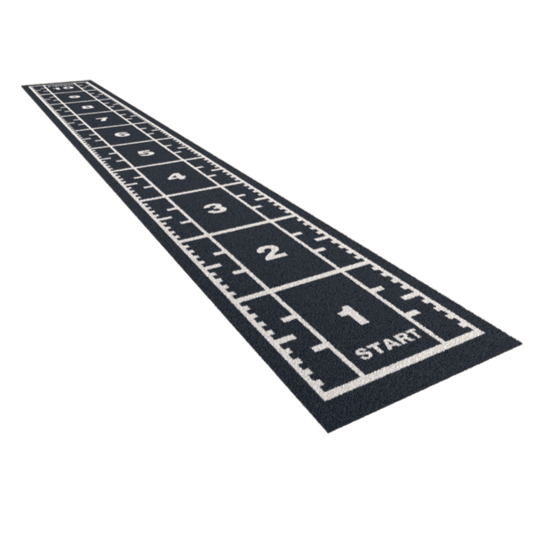 Sprung Premium Sprint Track with Full Markings (1.33m Wide) sprint track GymFloors 10.4 Grey 