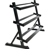 Dumbbell Rack 3 Tier - 12 Pair Rack Dumbbells SuperStrong Fitness   