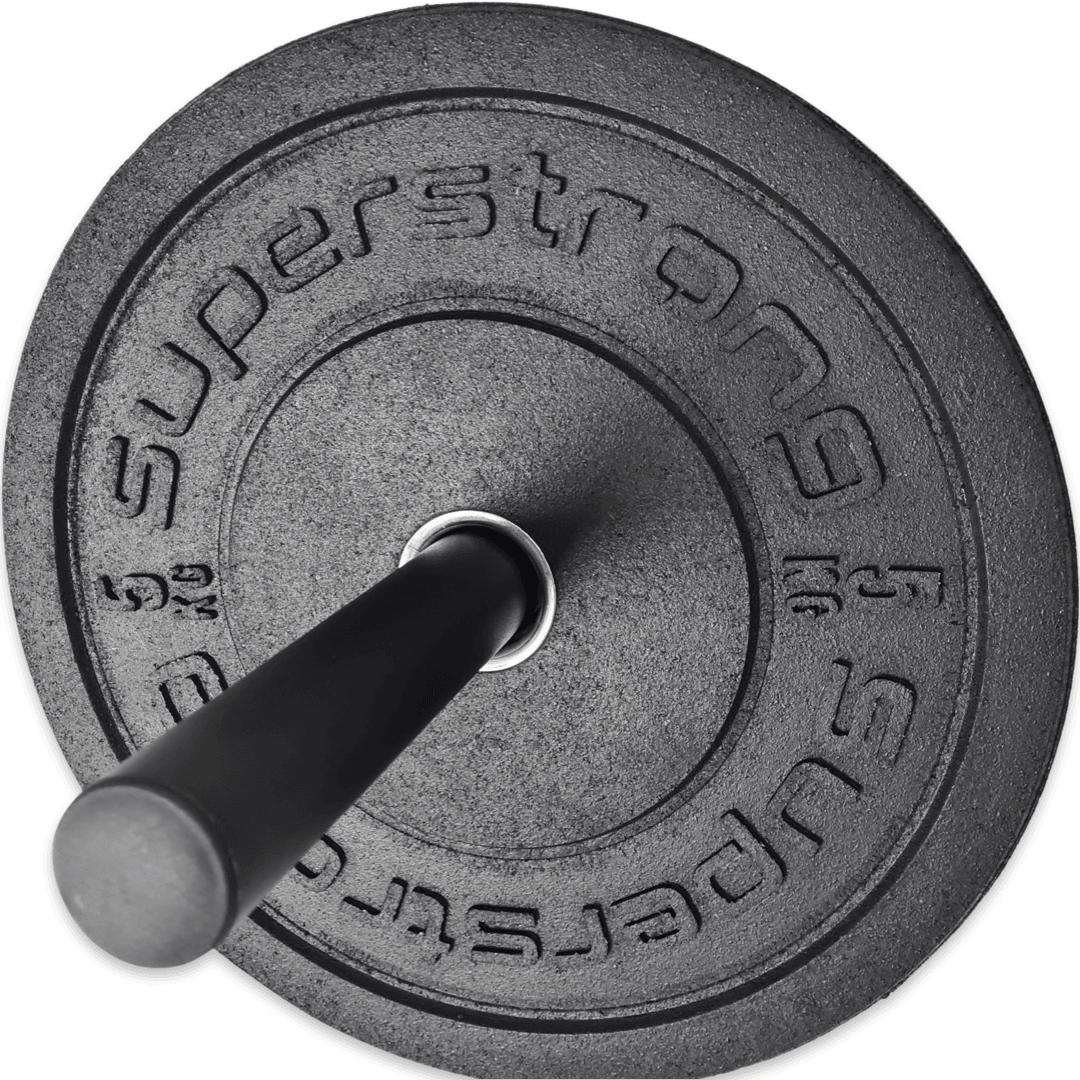 Wall Mounted Weight and Bumper Plate Storage Horn  SuperStrong Fitness   